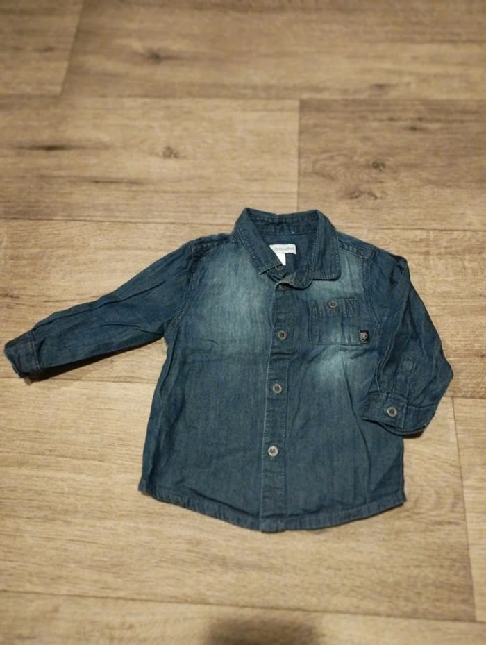 Chemise manches longues