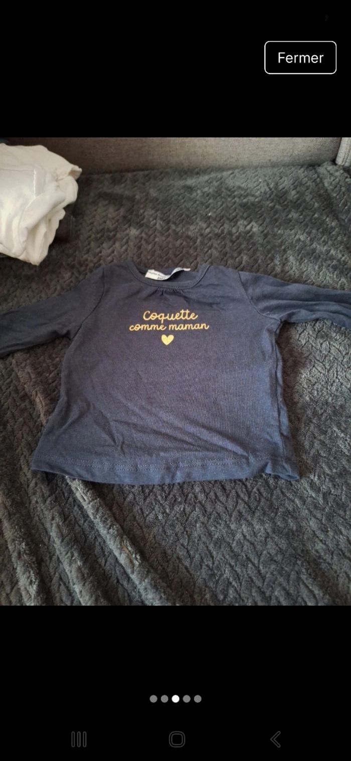 Ensemble t-shirt et combi short - photo numéro 2