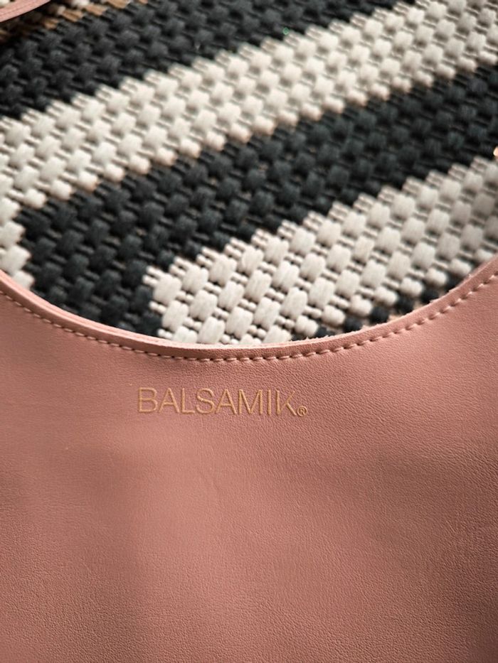 Sac rose poudré balsamik neuf - photo numéro 2