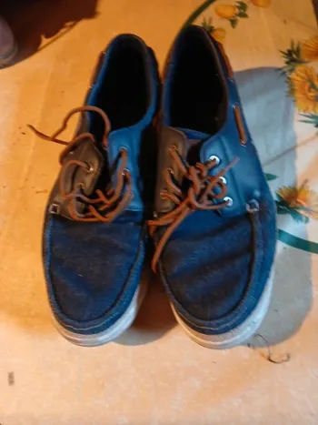 Chaussure homme cap bordeaux