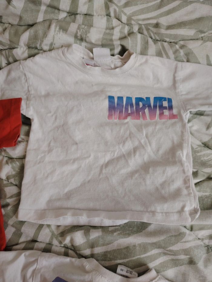 Lot t shirt marvel zara - photo numéro 4