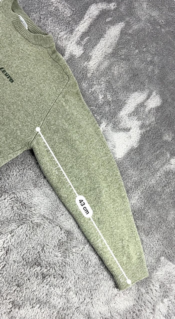 🧶 Pull en laine d’agneau femme Levis Vert Taille S (XL enfant) 🧶 - photo numéro 5