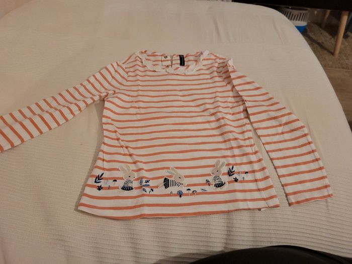 T shirt manches longues 7ans Sergent major