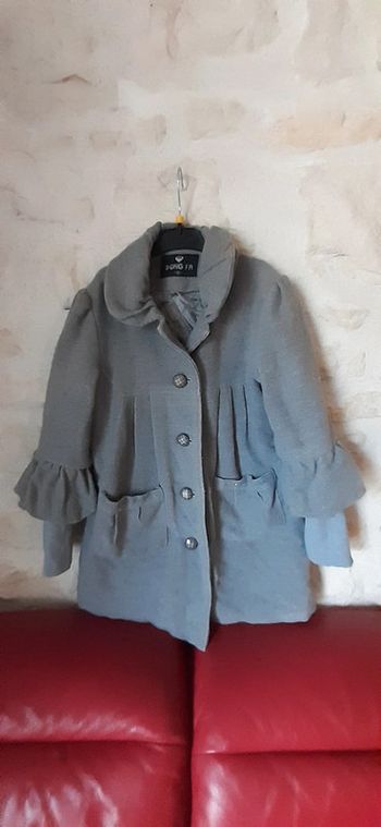 Manteau gris 12 ans