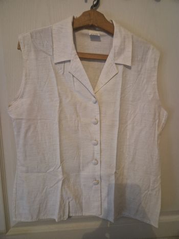 Chemisier T 42 sans manches