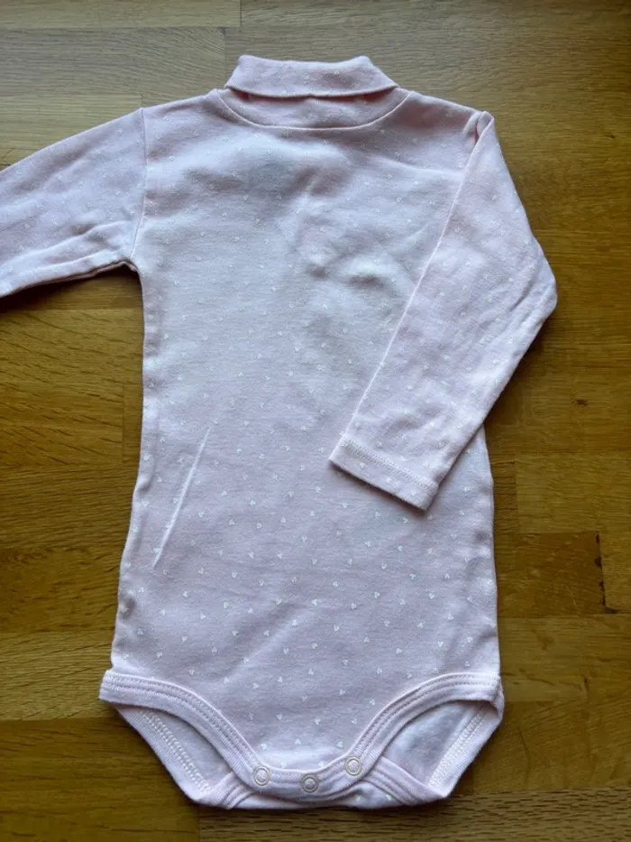 Body col roulé petit bateau 6 mois fille