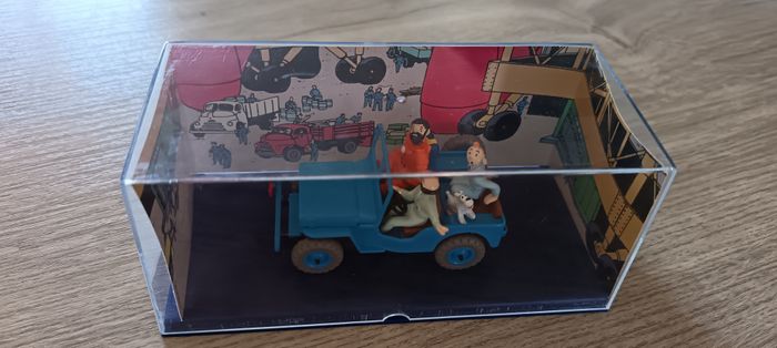 Miniature voiture Tintin Objectif lune au 1/43