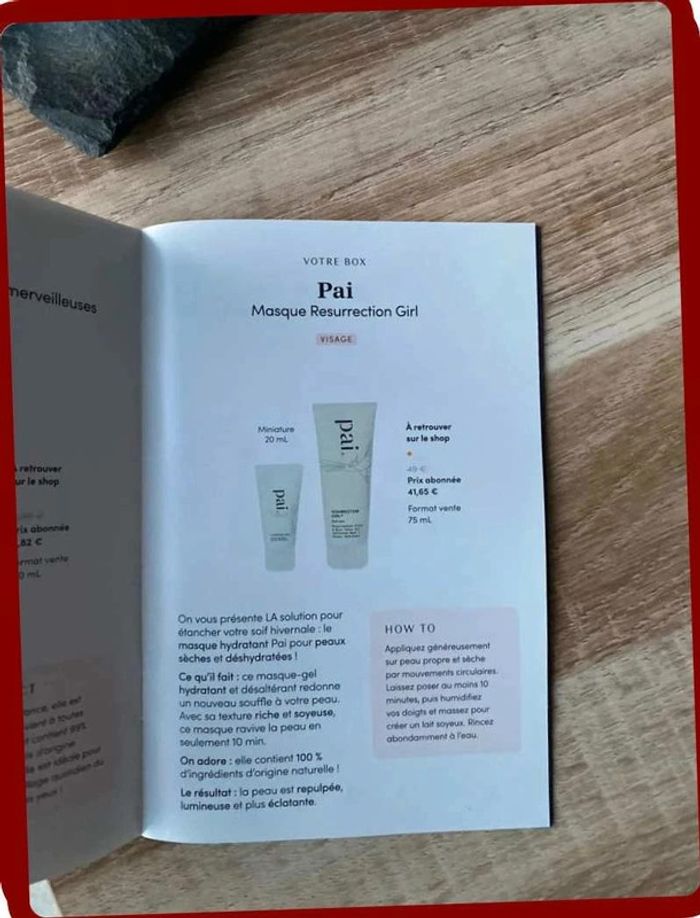 Masque visage - photo numéro 11