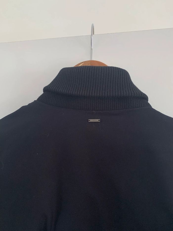Doudoune mi saison bleue marine - taille L - IKKS - photo numéro 3