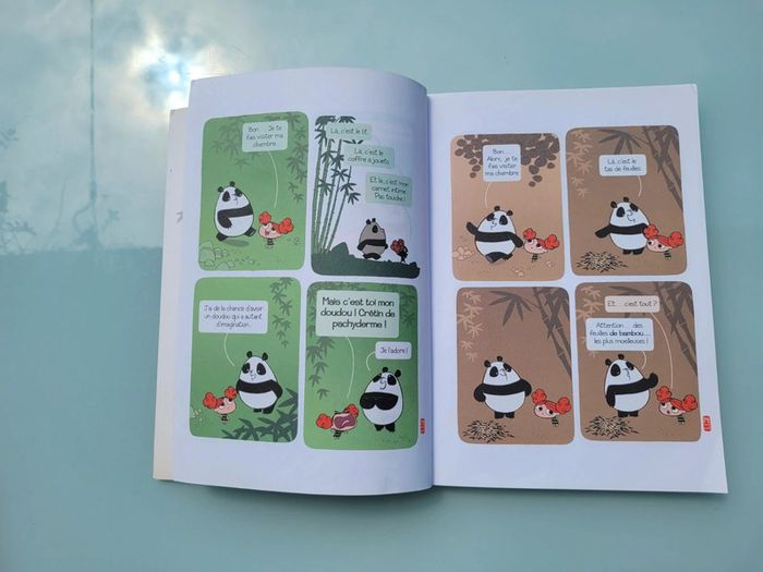 Livre BD enfant Jardins sucrés 🐼 Editions Delcourt - photo numéro 4