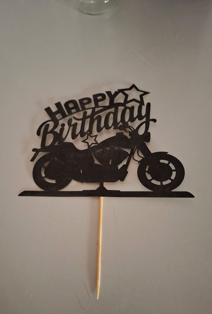 Décoration gâteau anniversaire