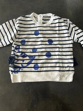 Haut manches longues petit bateau