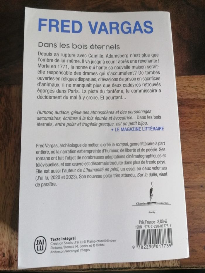 Dans les bois éternels Fred Vargas - photo numéro 2