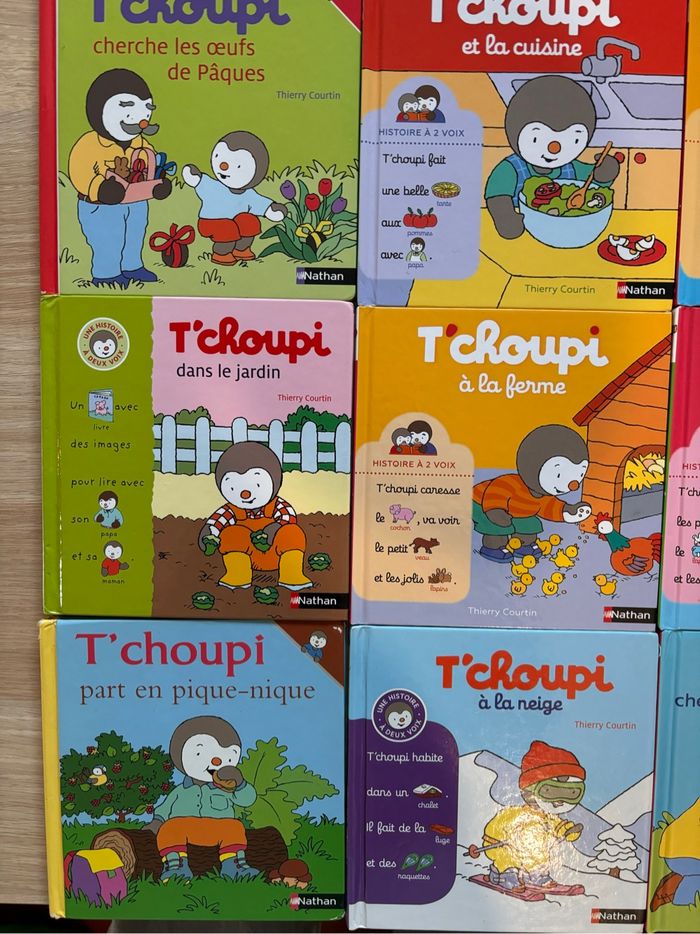 Lot 8 livres tchoupi - livres enfant - 1 offert - photo numéro 4