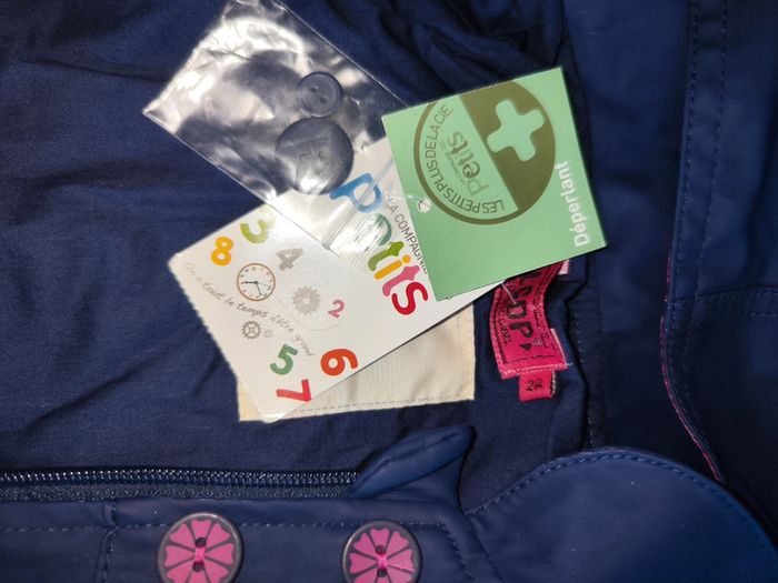 Manteau la compagnie des petits neuf 2 ans - photo numéro 2