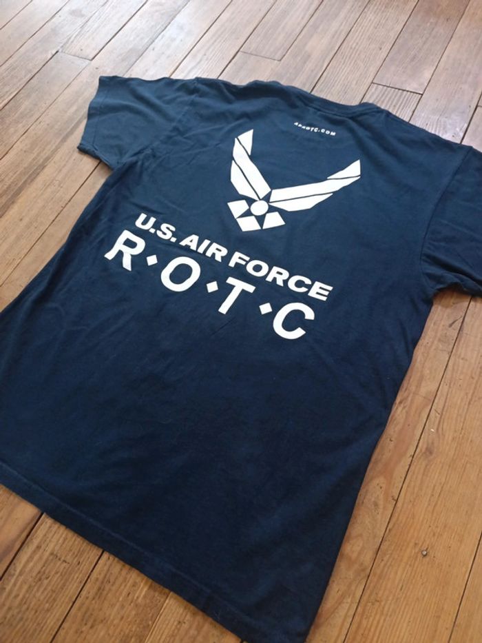 T-shirt vintage universitaire us. Air force bleu Taille M - photo numéro 5