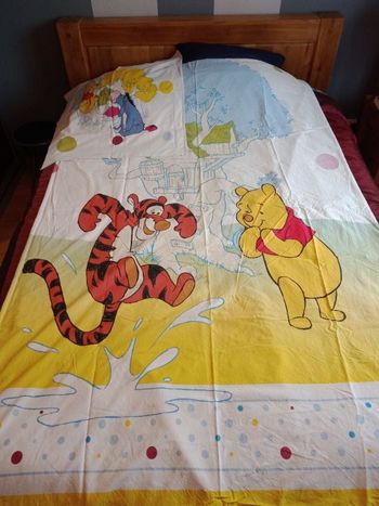 Parure de lit une personne Winnie l'ourson
