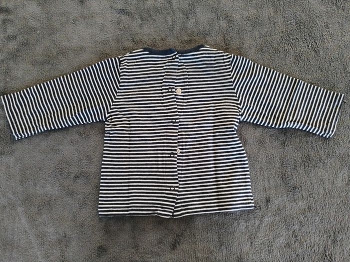 Tee-shirt manches longues 6 mois Kiabi - photo numéro 4