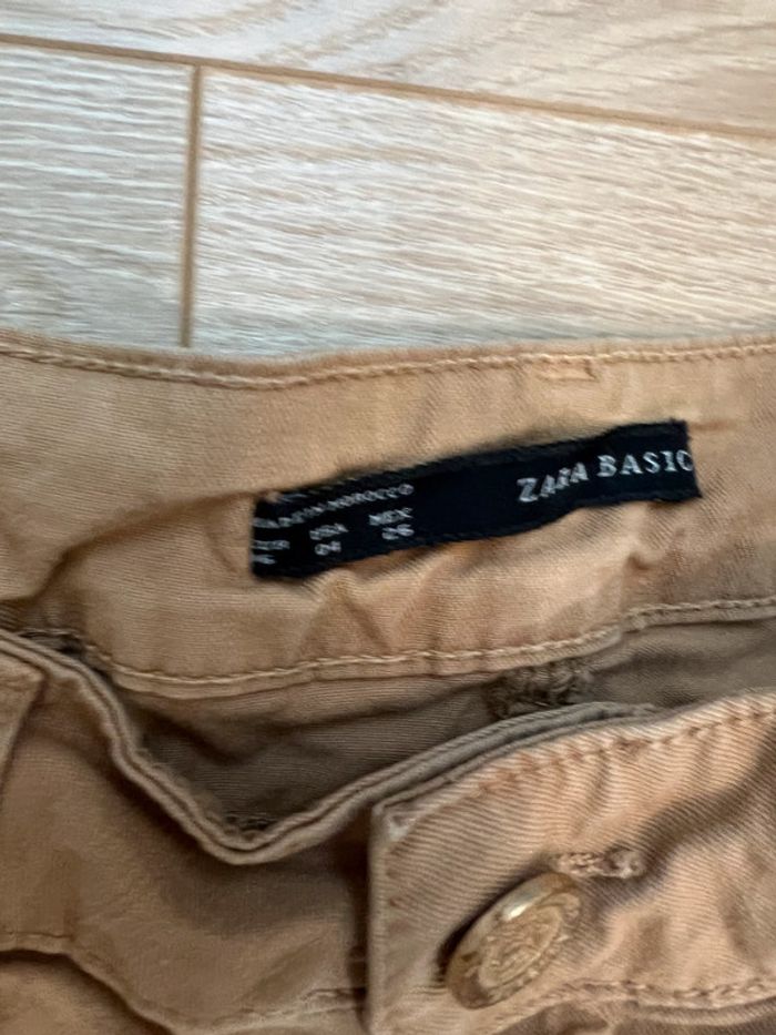 Jean Zara beige - photo numéro 4