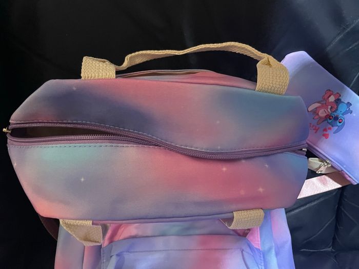 Stitch et Angel sac à dos , sac et trousse neuf - photo numéro 5