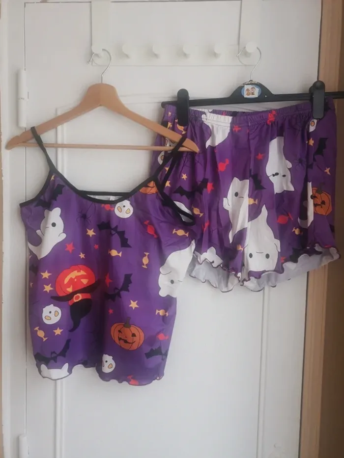 Pyjama Halloween – Taille L - Violet