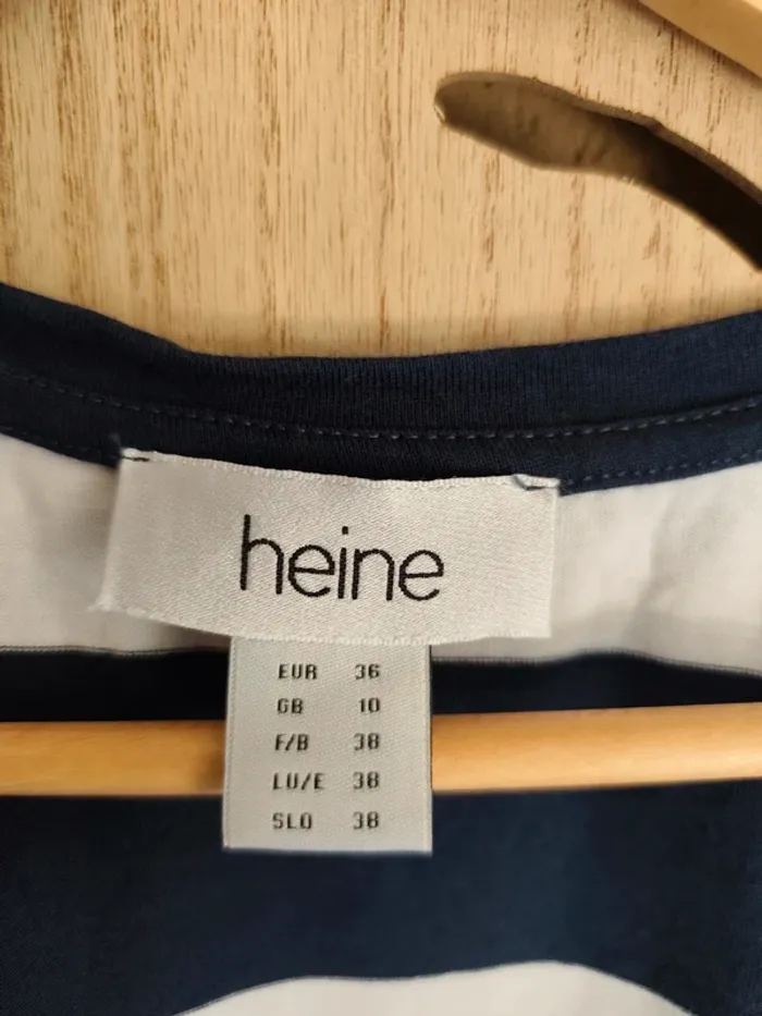 Robe marinière Encre en sequins T 38 Heine - photo numéro 9