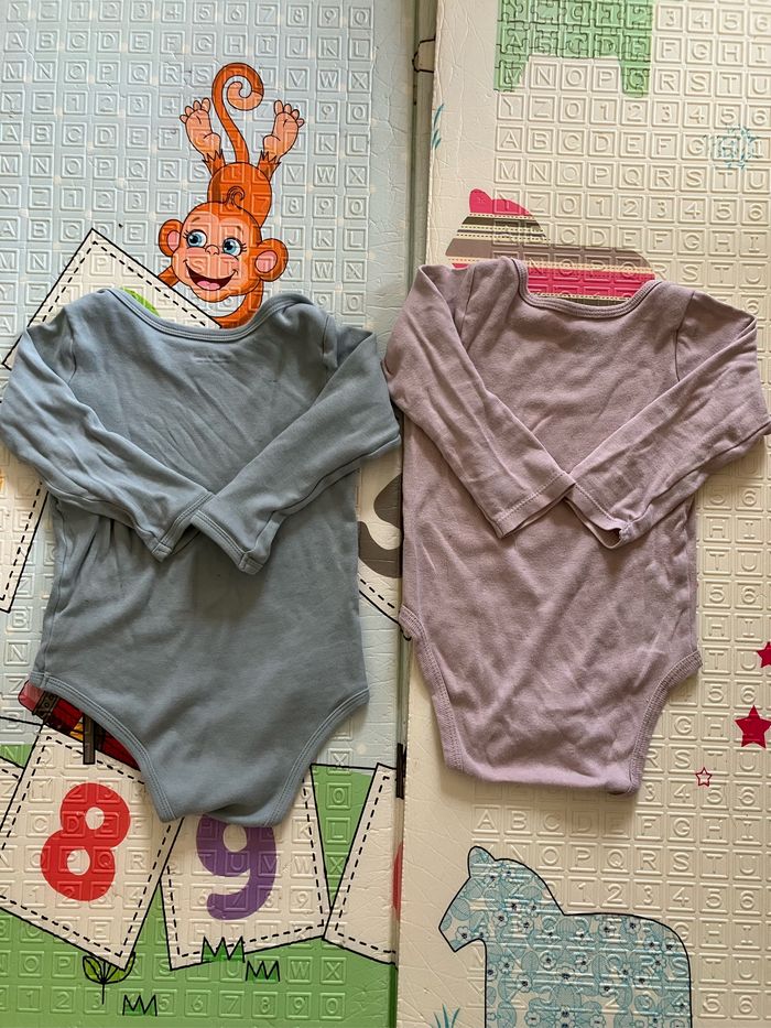 Vend lot de 2 bodys taille 24 mois