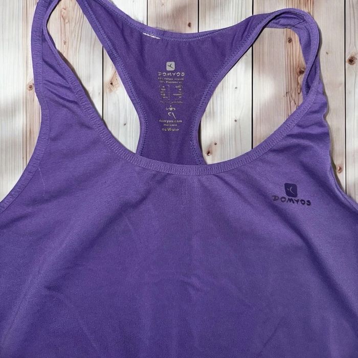 🌸 Débardeur violet domyos - Taille 38 🌸 - photo numéro 2