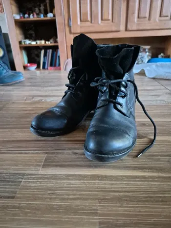 Bottines à lacets 36