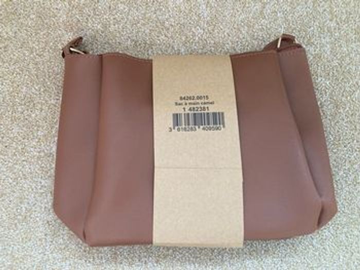 Sac bandoulière damart camel - photo numéro 2