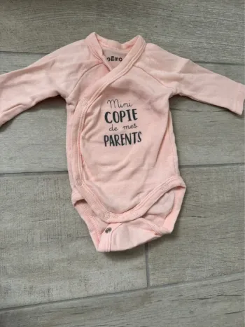 Body manche longue bébé fille
