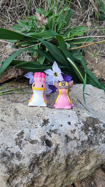 Super figurine Pokemon Nintendo finger puppet évolution sancoki tritosor 