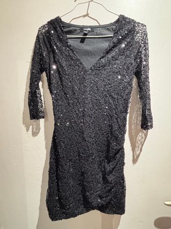 Robe de soirée moulante à sequins taille XS Jennyfer
