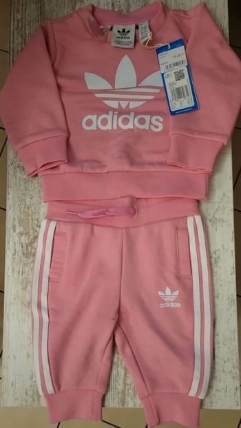 Ensemble jogging bébé  (fille) en coton