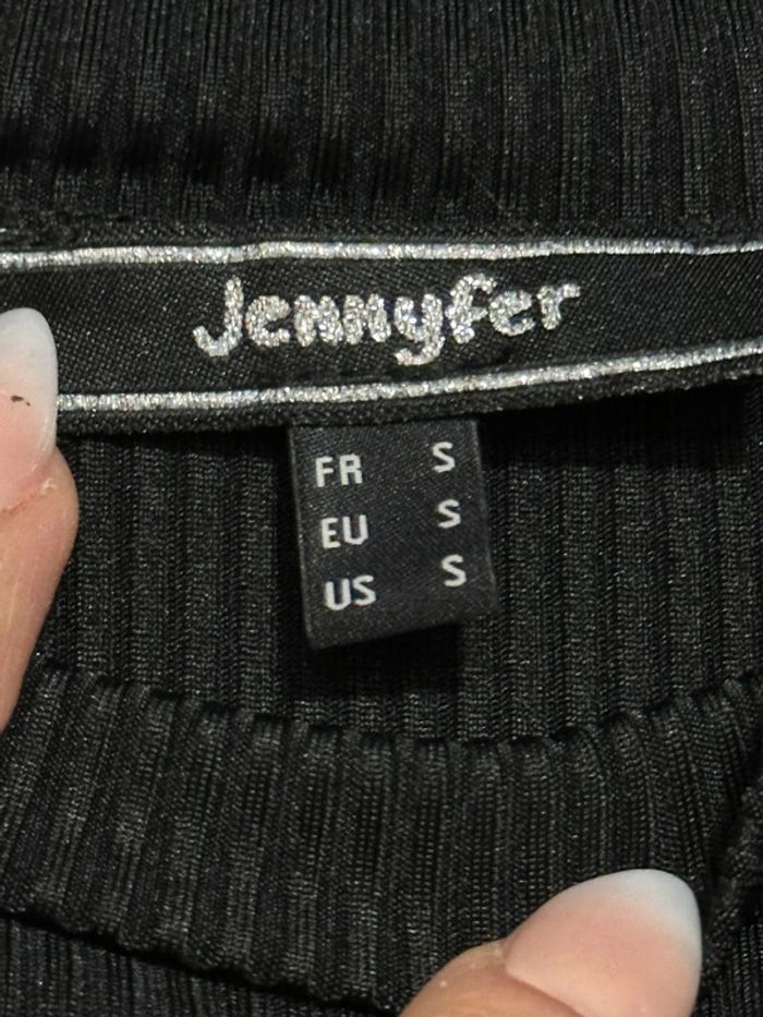 Crop Top à perles Neuf Jennyfer Taille S - photo numéro 5