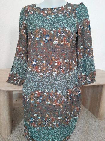 Robe d'été 💫manches bouffantes 💫Blancheporte 💫T.38💫