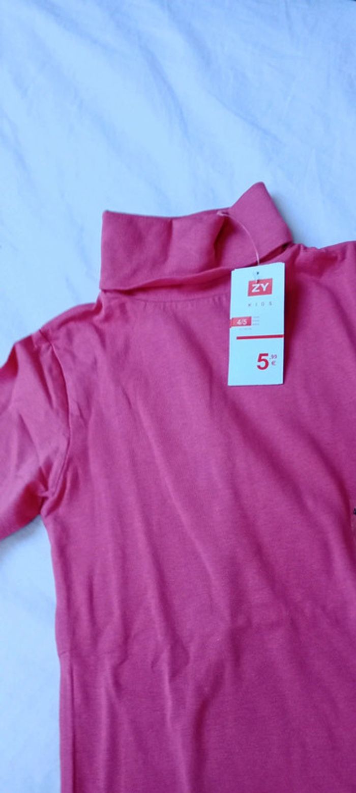 Sous pull ZY 4 ans neuf - photo numéro 4