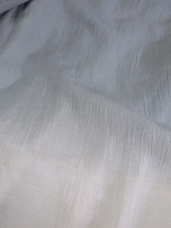 Robe longue fluide dégradé gris & blanc – Taille L - photo numéro 5