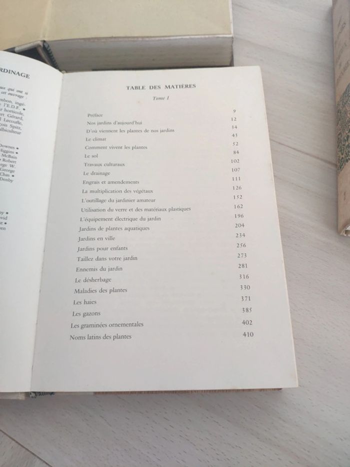 Lot 3 tomes art plaisirs et travaux du jardinage 1967 - photo numéro 6