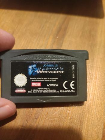 X Men 2 La vengeance de Wolverine Game Boy Advance