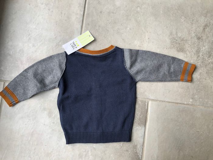 Gilet pull Tape à l’Oeil 3 mois / 59 cm neuf - photo numéro 4