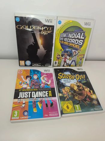 Wii - lot de 4 jeux