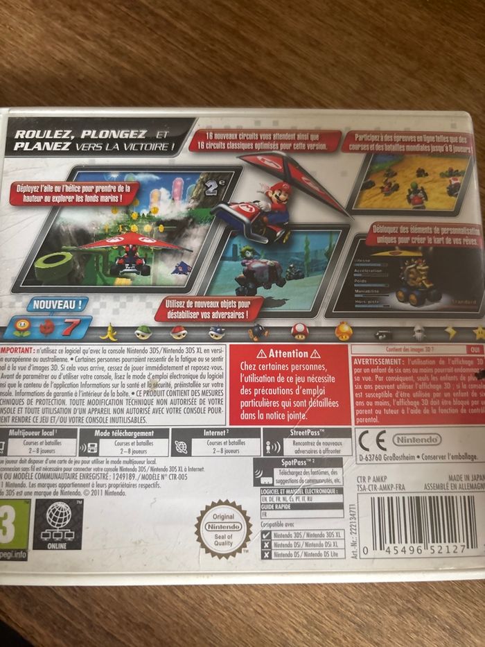 Jeux mario kart 7 - photo numéro 3