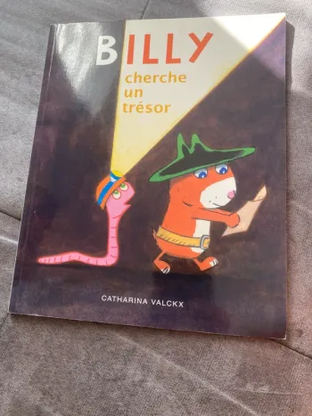 Livre billy cherche un trésor