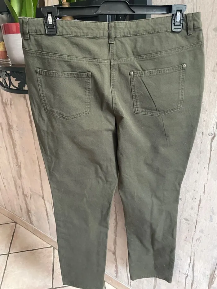 Superbe pantalon neuf en 46 de marque Blanche Porte taille haute - photo numéro 3
