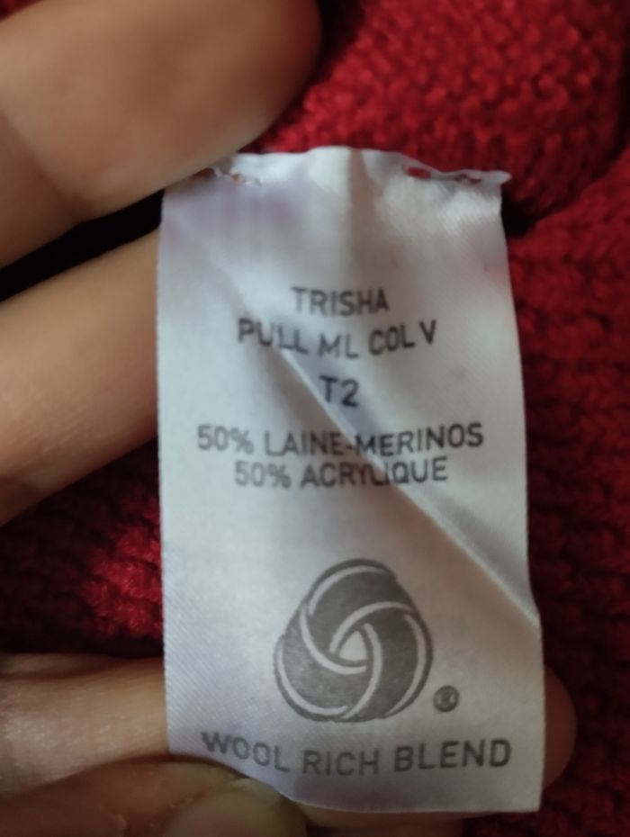 Pull en laine Antonelle taille 2 - photo numéro 5