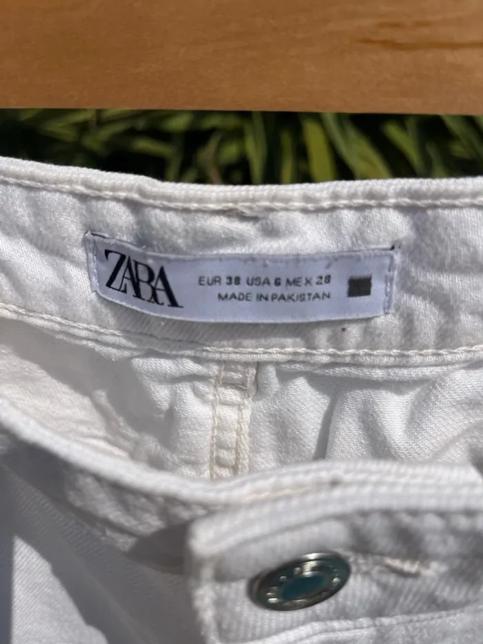 Jean blanc Zara - photo numéro 5