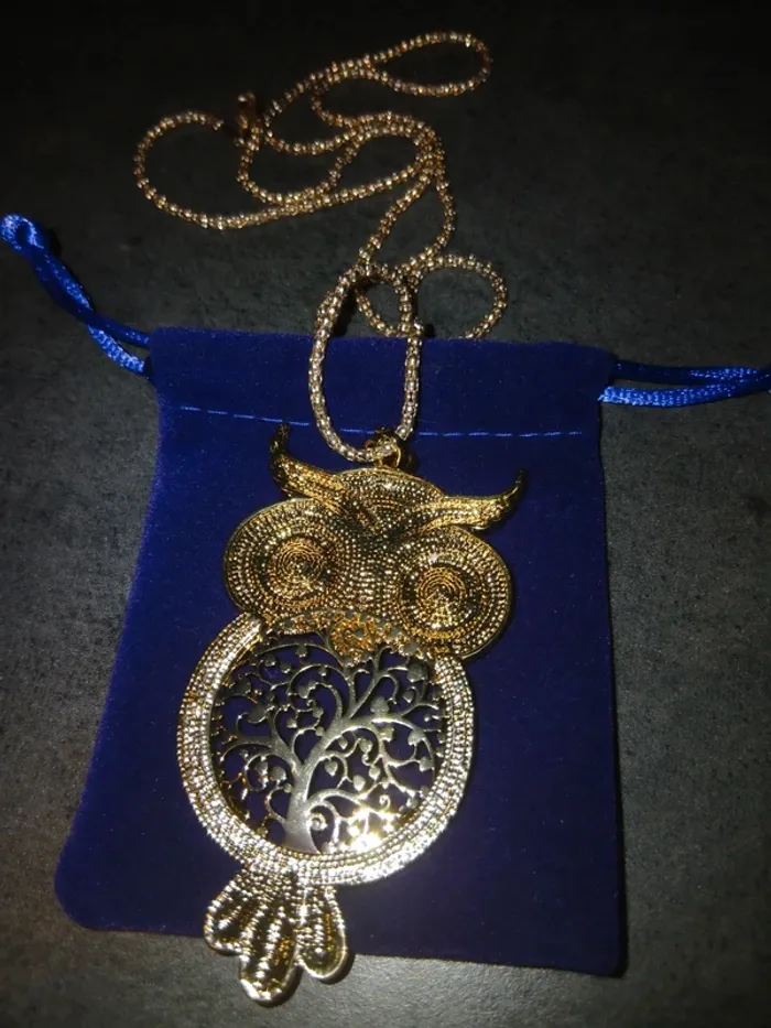 Pendentif Hiboux long - photo numéro 3