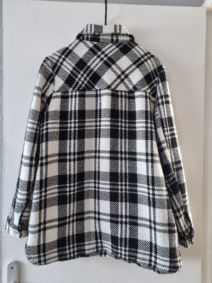 Manteau léger a carreaux - photo numéro 2
