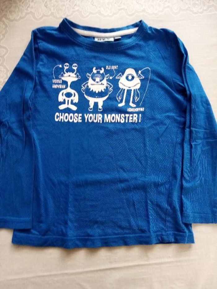 Tshirt manches longues garçon 6ans